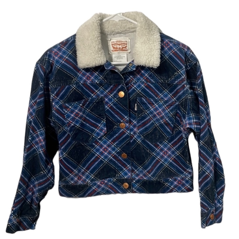 LEVI’S STRAUSS Clements Twins Corduroy Jacket w/Sherpa-lined point collar